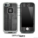 Dark Solid Wood Skin for the iPhone 5 or 4/4s LifeProof Case