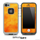 Orange Sunburst Skin for the iPhone 5 or 4/4s LifeProof Case