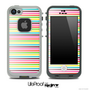 Bright Vector Striped Skin for the iPhone 5 or 4/4s LifeProof Case