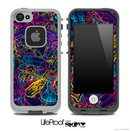 Neon Space Skin for the iPhone 5 or 4/4s LifeProof Case