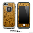 Unique Wood Skin for the iPhone 5 or 4/4s LifeProof Case