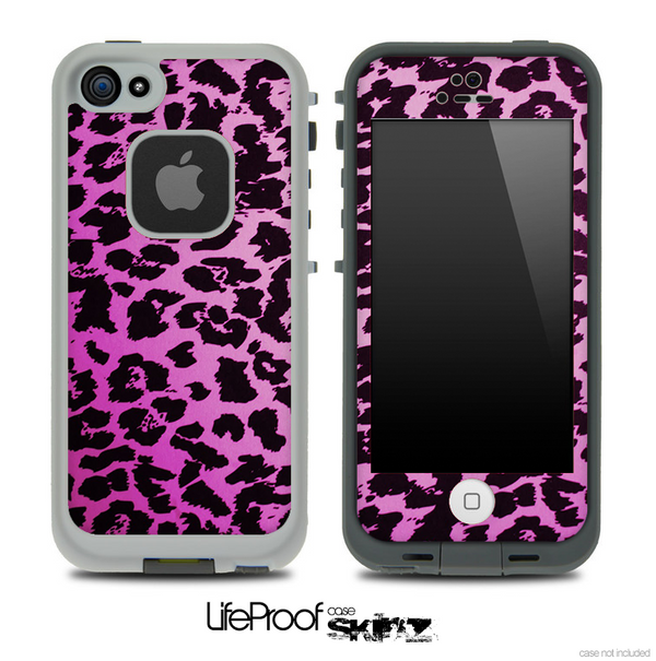 Hot Pink Animal Cheetah Skin for the iPhone 5 or 4/4s LifeProof Case