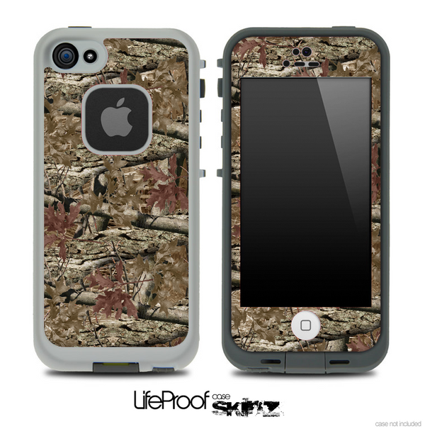 Vibrant Brown Camo Skin for the iPhone 5 or 4/4s LifeProof Case