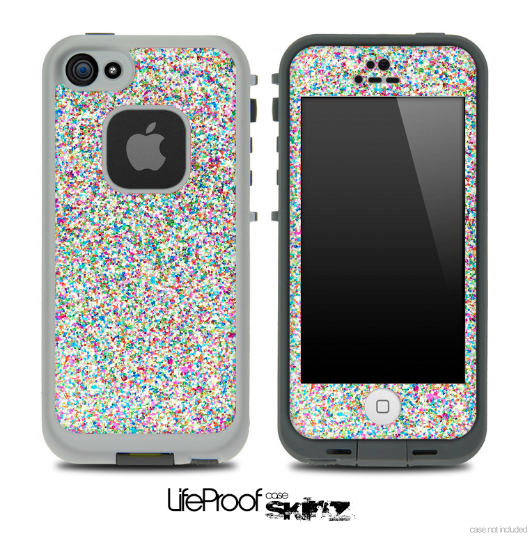 Colorful Small Sprinkles Skin for the iPhone 5 or 4/4s LifeProof Case