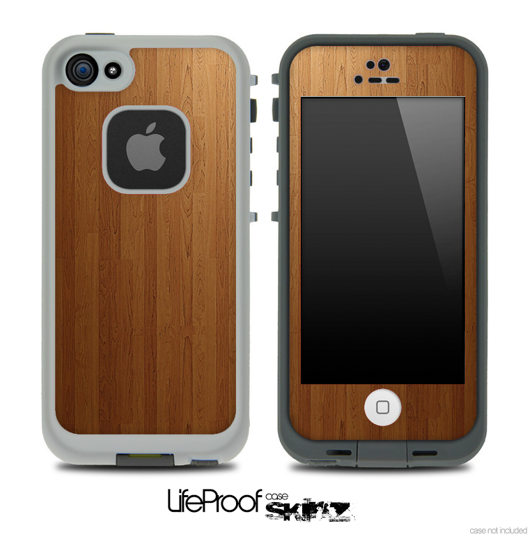 Light Wood Laminate Skin for the iPhone 5 or 4/4s LifeProof Case