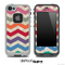 Large Colorful Abstract Chevron Pattern Skin for the iPhone 5 or 4/4s LifeProof Case