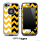 Two Toned Chevron Pattern Orange Skin for the iPhone 5 or 4/4s LifeProof Case