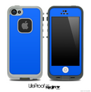 Solid Royal Blue Skin for the iPhone 5 or 4/4s LifeProof Case