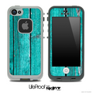 Trendy Green Wood V1 Skin for the iPhone 5 or 4/4s LifeProof Case