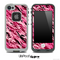 Abstract Pink Camouflage V1 Skin for the iPhone 5 or 4/4s LifeProof Case