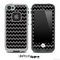 V4 Chevron Pattern Black and Gray Skin for the iPhone 5 or 4/4s LifeProof Case