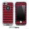 V4 Chevron Pattern Black and Red Skin for the iPhone 5 or 4/4s LifeProof Case