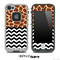 Mixed Giraffe Print and Chevron Pattern Skin for the iPhone 5 or 4/4s LifeProof Case