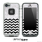 Mixed White Lace and Chevron Pattern Skin for the iPhone 5 or 4/4s LifeProof Case