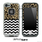 Mixed Cheetah V1 and Chevron Pattern Skin for the iPhone 5 or 4/4s LifeProof Case