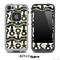 White and Traditional Camouflage Anchor Collage Skin for the iPhone 5 or 4/4s LifeProof Case
