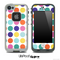 Polka V4 Fun Color Pattern Skin for the iPhone 5 or 4/4s LifeProof Case