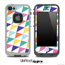 Cubed V3 Fun Color Pattern Skin for the iPhone 5 or 4/4s LifeProof Case