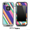 Striped V2 Fun Color Pattern Skin for the iPhone 5 or 4/4s LifeProof Case
