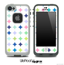 Sparkling V3 Fun Color Pattern Skin for the iPhone 5 or 4/4s LifeProof Case