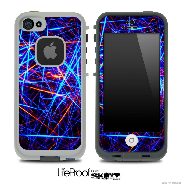 Neon Flashy Lights Skin for the iPhone 5 or 4/4s LifeProof Case