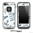 Nautica Collage V4 Skin for the iPhone 5 or 4/4s LifeProof Case