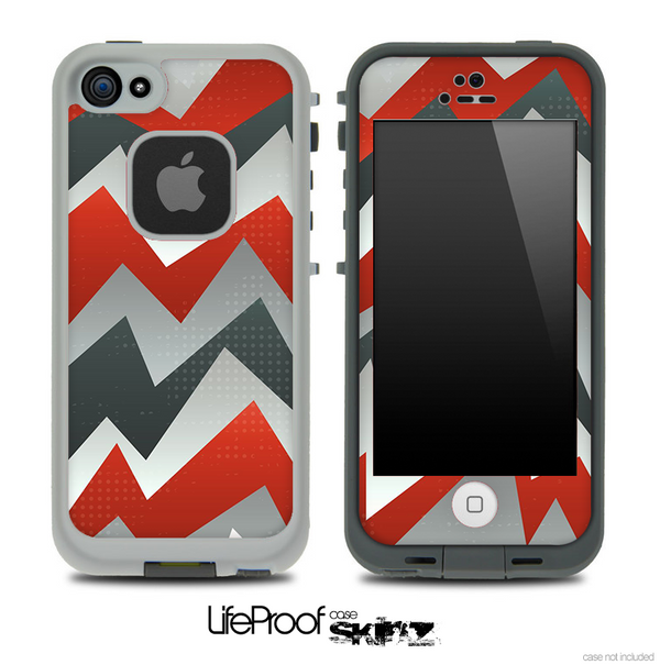 Abstract ZigZag Chevron Pattern for the iPhone 5 or 4/4s LifeProof Case