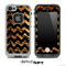 Tiger Print and Black V6 Chevron Pattern Skin for the iPhone 5 or 4/4s LifeProof Case