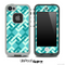 Locking Green Pattern Skin for the iPhone 5 or 4/4s LifeProof Case