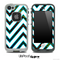 Large Chevron and Large Peacock Skin for the iPhone 5 or 4/4s LifeProof Case