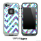 Large Chevron and Color Brushed V3 Skin for the iPhone 5 or 4/4s LifeProof Case
