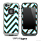Large Chevron and Walnut Wood V2 Skin for the iPhone 5 or 4/4s LifeProof Case