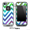 Large Chevron and Color Scale Skin for the iPhone 5 or 4/4s LifeProof Case