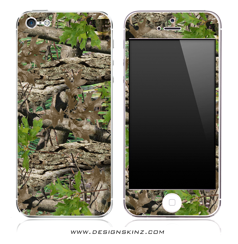 Vibrant Real Woods Camouflage iPhone Skin