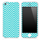 Blue Chevron Pattern Skin for the iPhone 3, 4/4s or 5