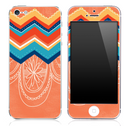 Colorful DreamCatcher Chevron Pattern Skin for the iPhone 3, 4/4s or 5