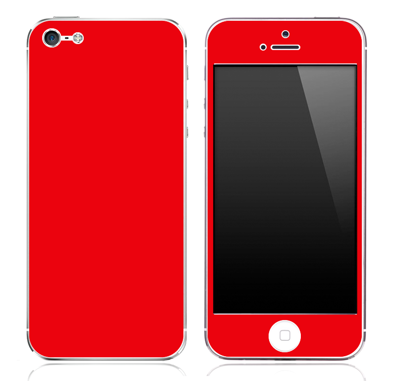 Red skin for the iPhone 3g,3gs,4/4s or 5