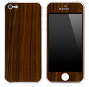 Walnut Wood Skin for the iPhone 3gs,4/4s or 5