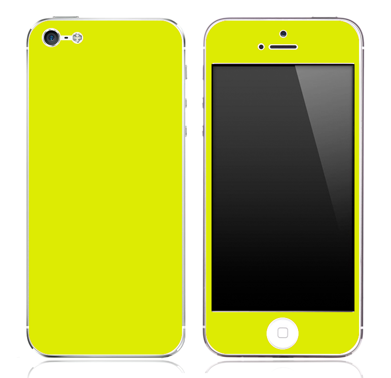 Solid Yellow skin for the iPhone 3g,3gs,4/4s or 5