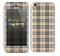 Tan Plaid Skin For The iPhone 5c