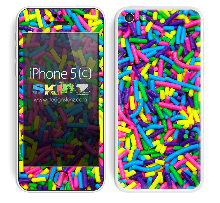 Neon Sprinkles Skin For The iPhone 5c