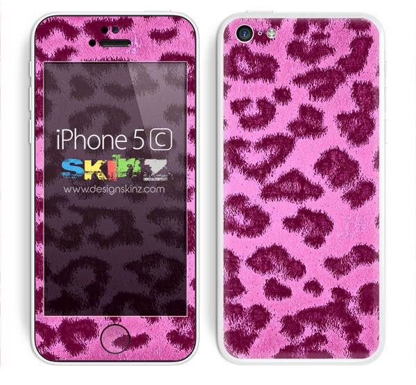Hot Pink Cheetah Skin For The iPhone 5c