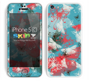 Colorful Abstract Butterfly V2 Skin For The iPhone 5c