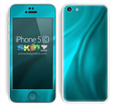 Turquoise Swirled Skin For The iPhone 5c