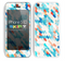 Abstract Tiled Turquoise Textured Pattern Skin For The iPhone 5c
