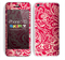 Red Paisley Pattern Skin For The iPhone 5c