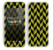 Zig Zag V3 Chevron Pattern Gold and Black Skin For The iPhone 5c