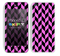 Zig Zag V3 Chevron Pattern Hot Pink and Black Skin For The iPhone 5c