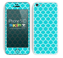 Morocan Pattern Turquoise and White Skin For The iPhone 5c