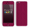 Chevron Pattern V2 Pink and Black Skin For The iPhone 5c